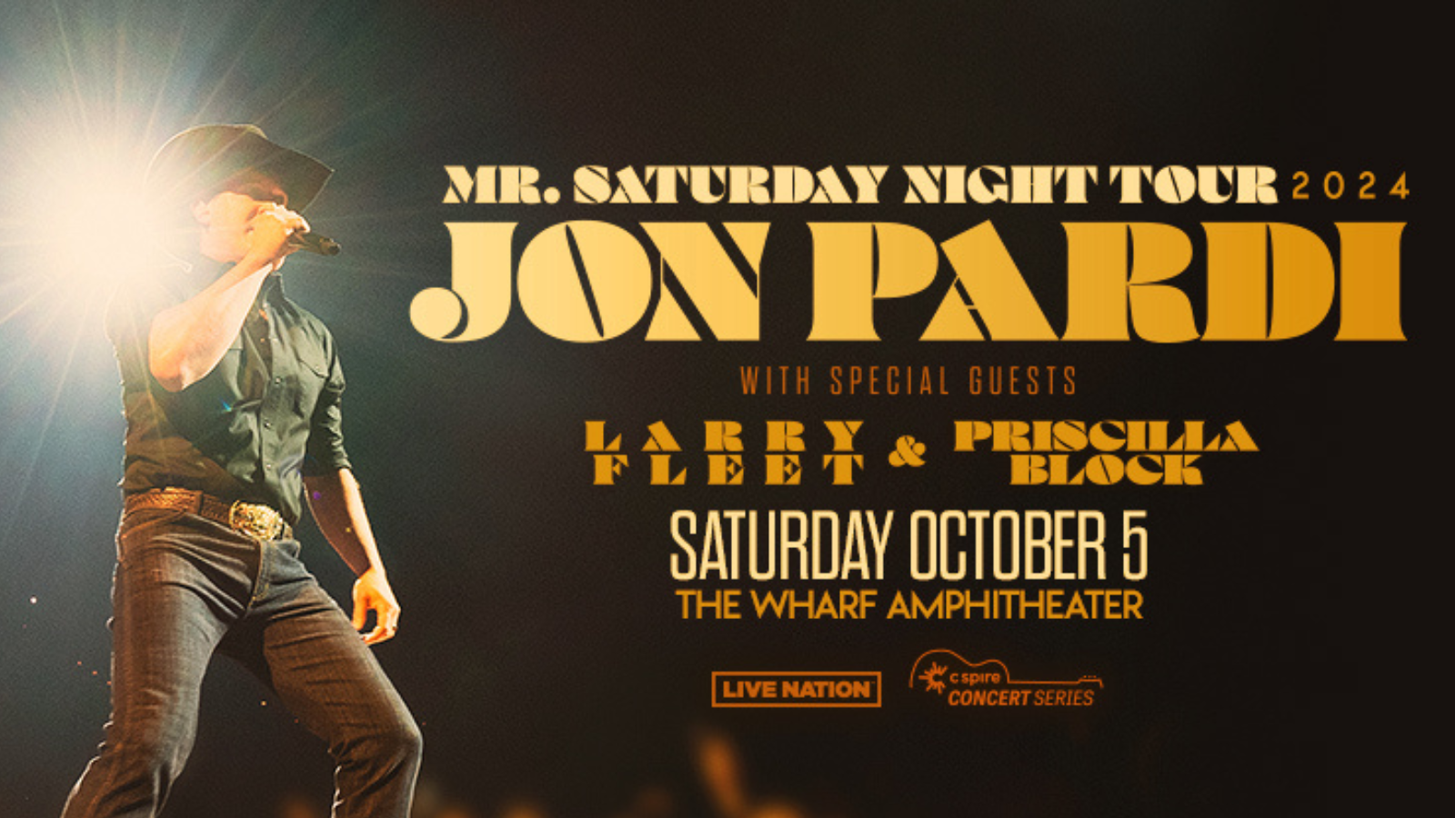 wxbm concert calendar jon pardi